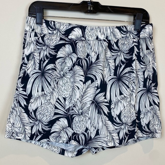 Old Navy Womens StretchTech High Rise Gray Tropical Print Skort Size XXL (18) - Picture 1 of 9